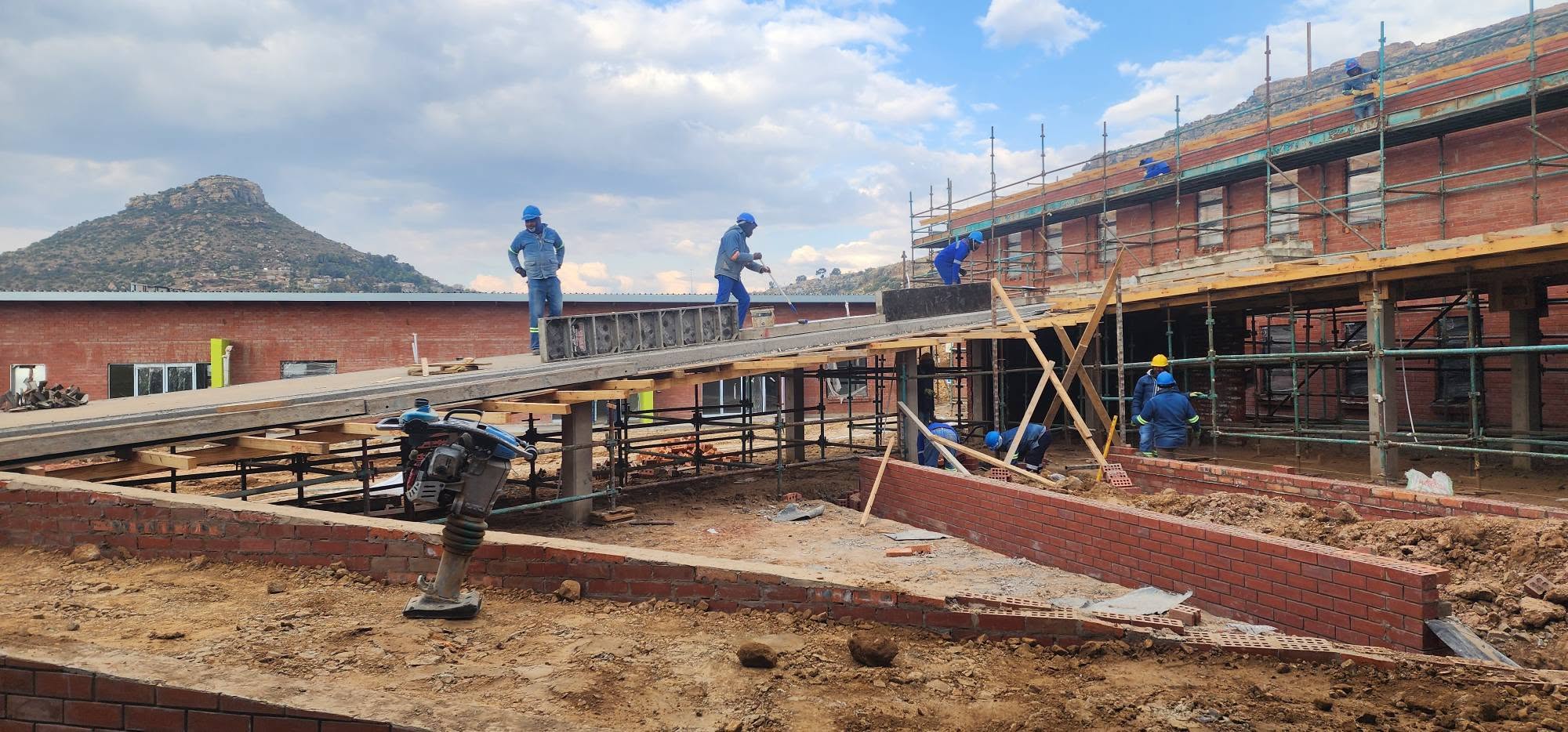 Site progress 22
