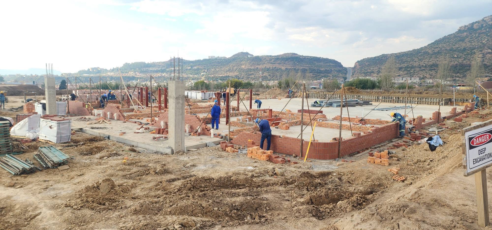 Site progress 19